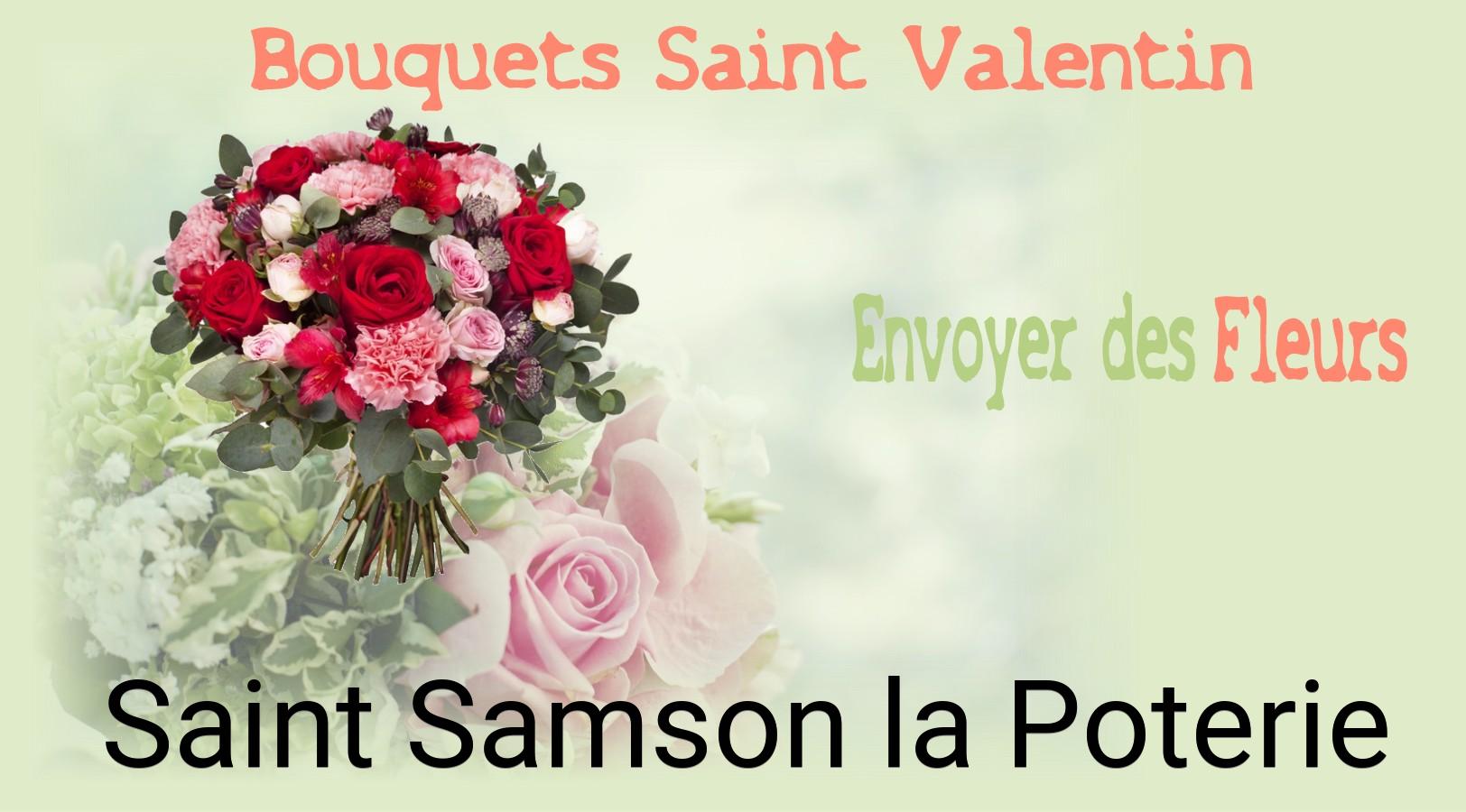 Roses de Saint-Valentin livrées à Saint-Samson-la-Poterie